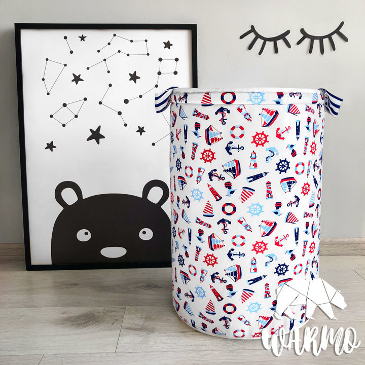 

Корзина для игрушек Warmo Морской Порт ()