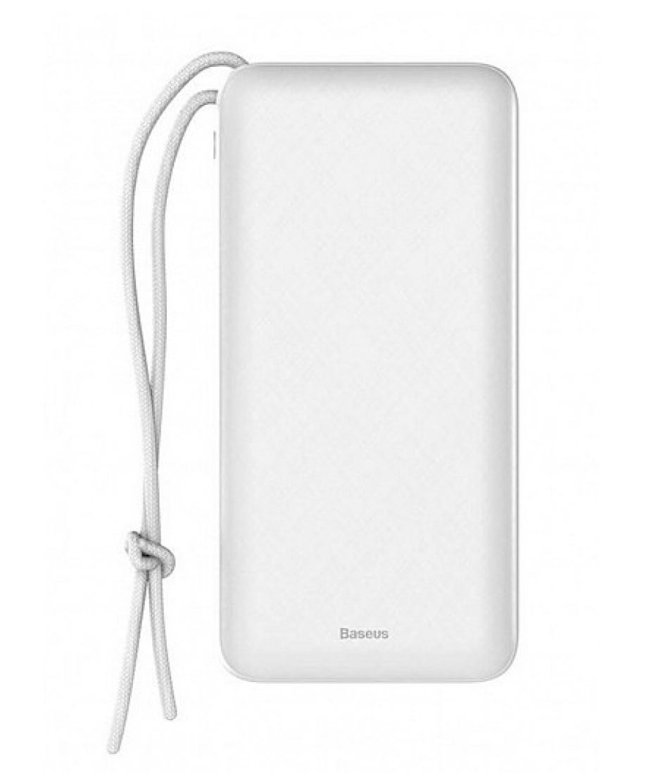 

УМБ Baseus Mini Q 20000 мАг 3А Біла (PPALL-DXQ02)