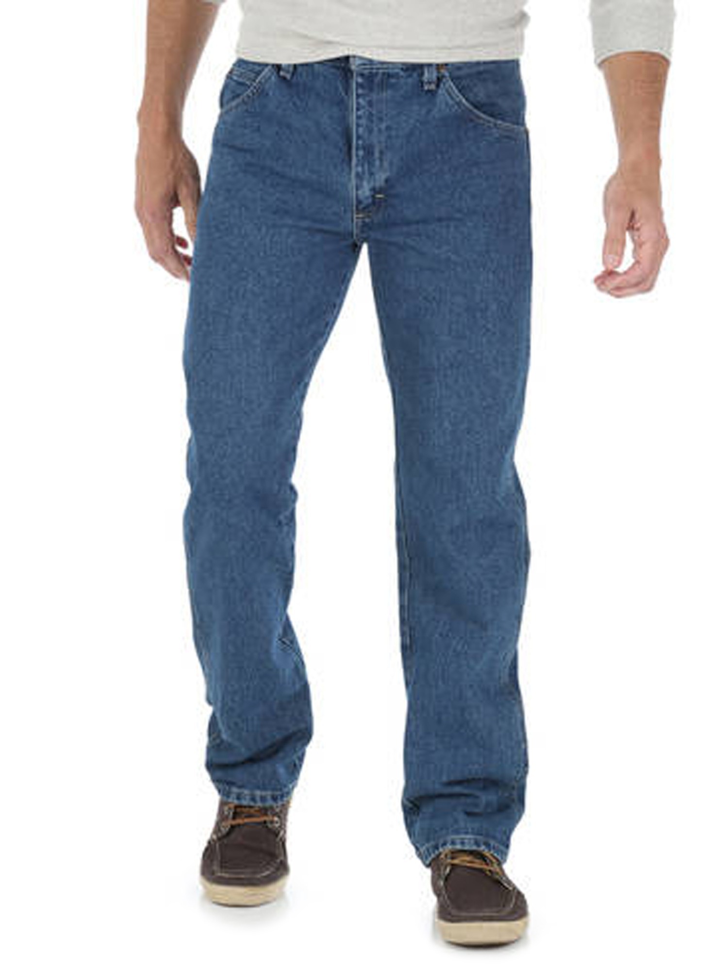 

Мужские джинсы Wrangler, стандартного кроя, синий, 96501DS, размер 35х34.