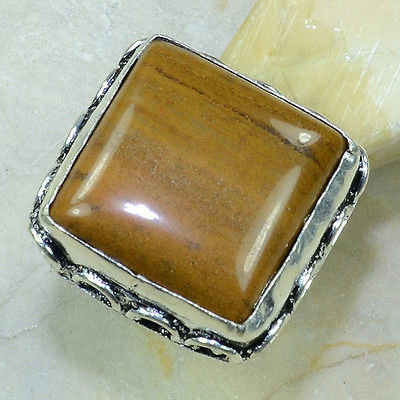 

Кольцо с камнем яшма, 18.5 размер, С57903