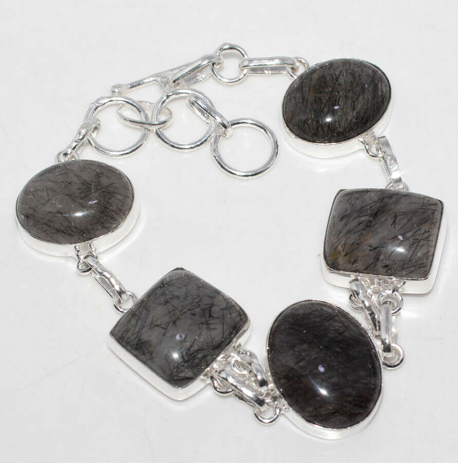 

Браслет с камнем рутиловый кварц F-42861