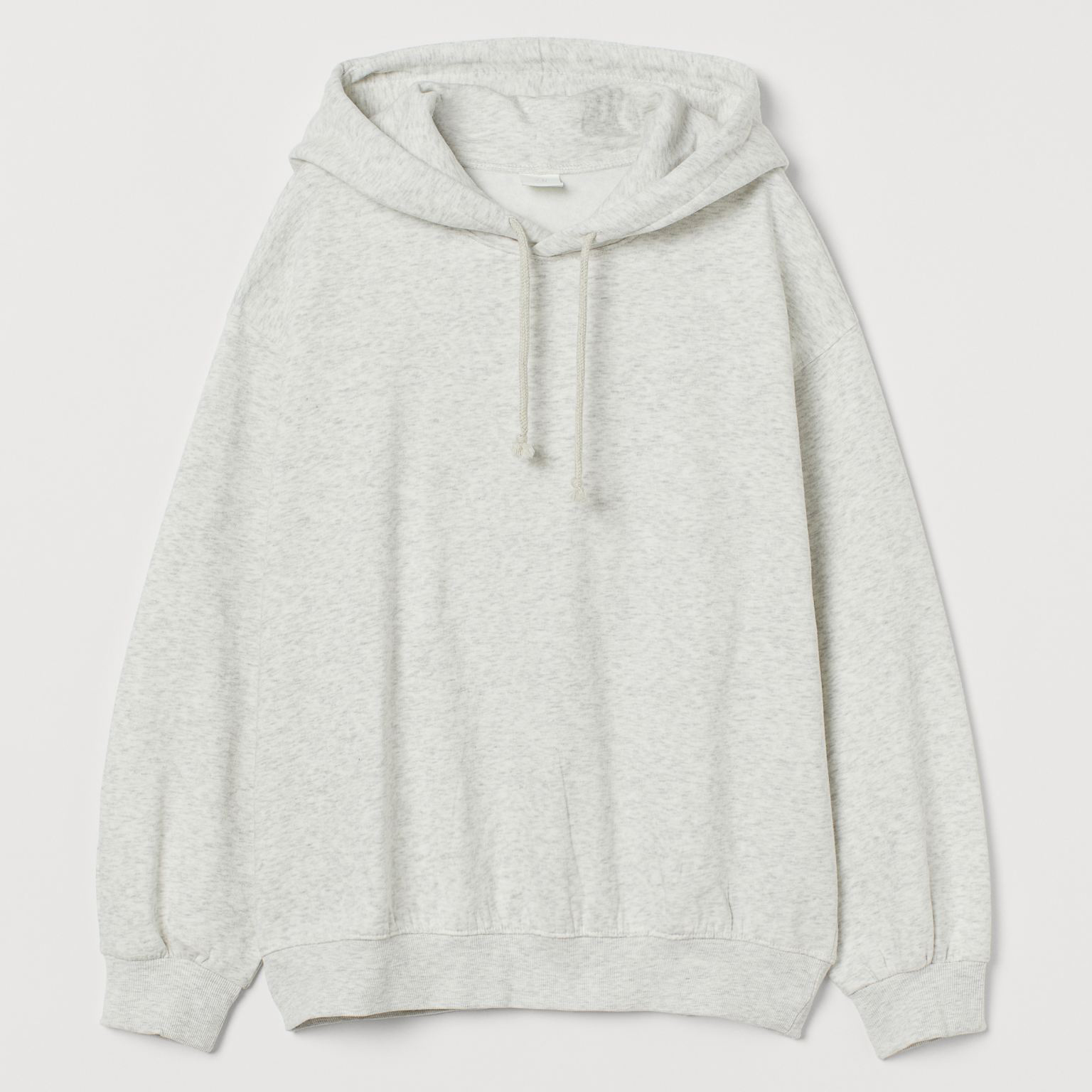 

Худи H&M 307-9256662 S Светло-серый меланж