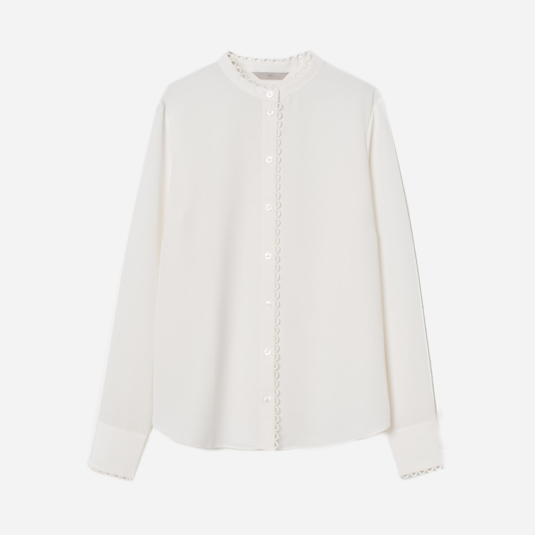 

Блузка H&M 403-9357872 S Кремовая