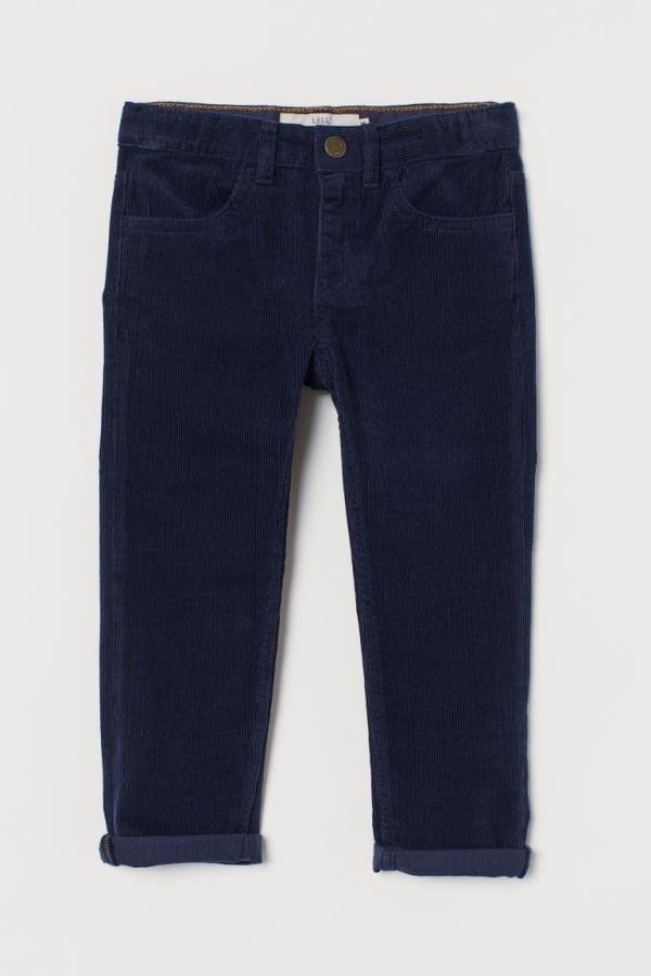 

Брюки H&M Х11370 синій, вельвет 92