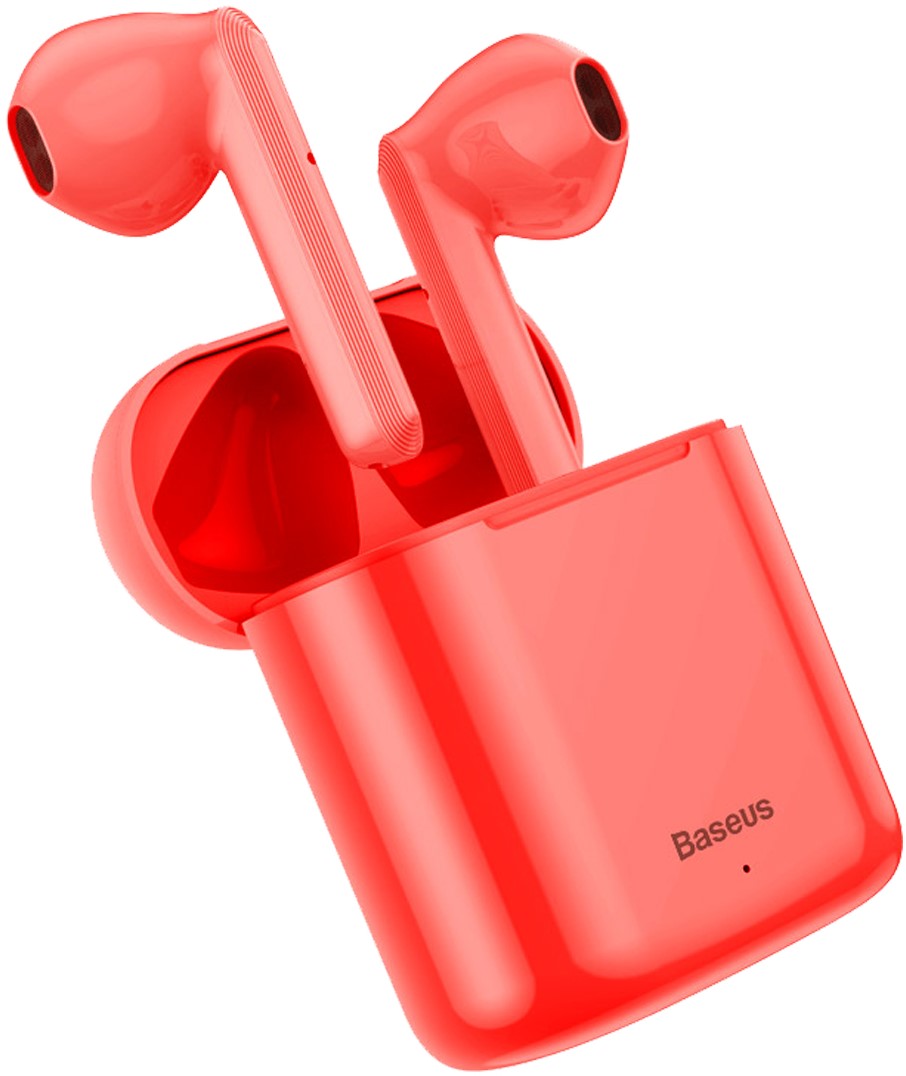 

Беспроводные Bluetooth наушники Baseus Encok TWS W09 Красный