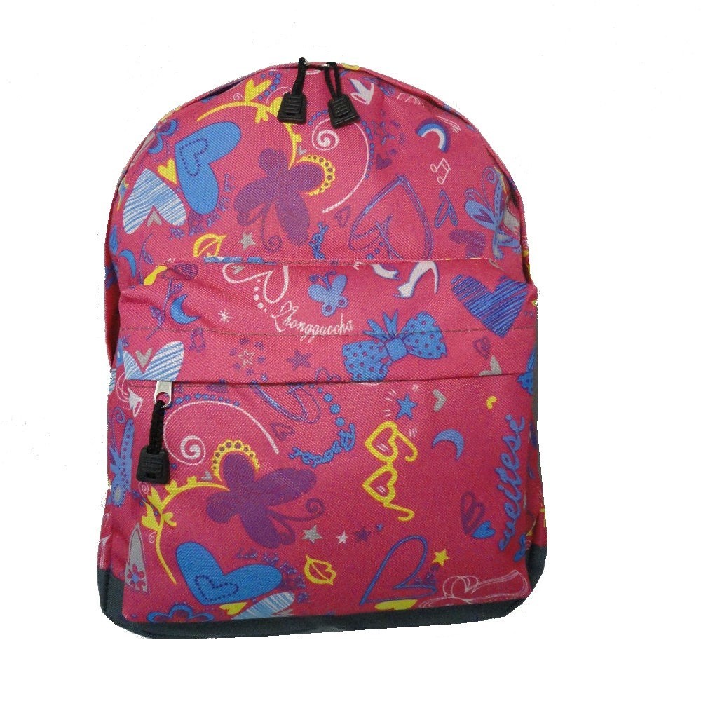 

Рюкзак молодежный Wallaby 29х38х15 см розовый (1353-2)