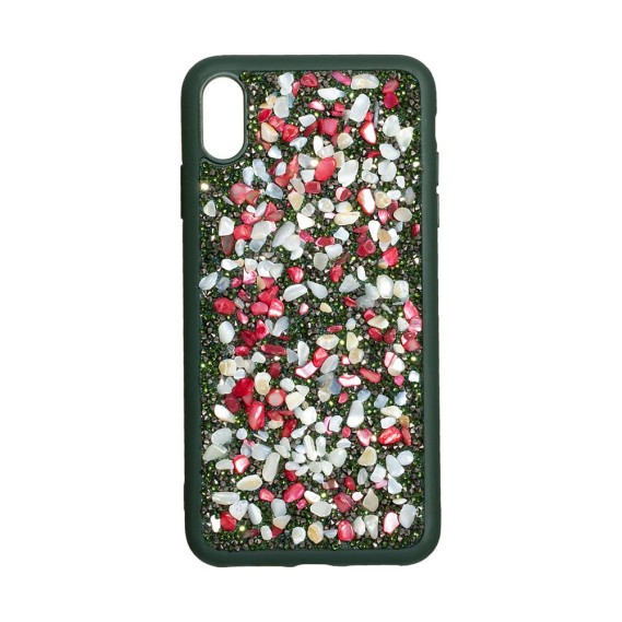 

Чехол Bling World Stone для Apple iPhone Xs Max (Зеленый)