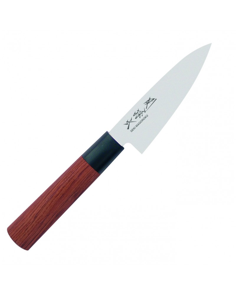 

Нож кухонный овощной KAI Seki Magoroku Red Wood 100 мм (MGR-0100P)