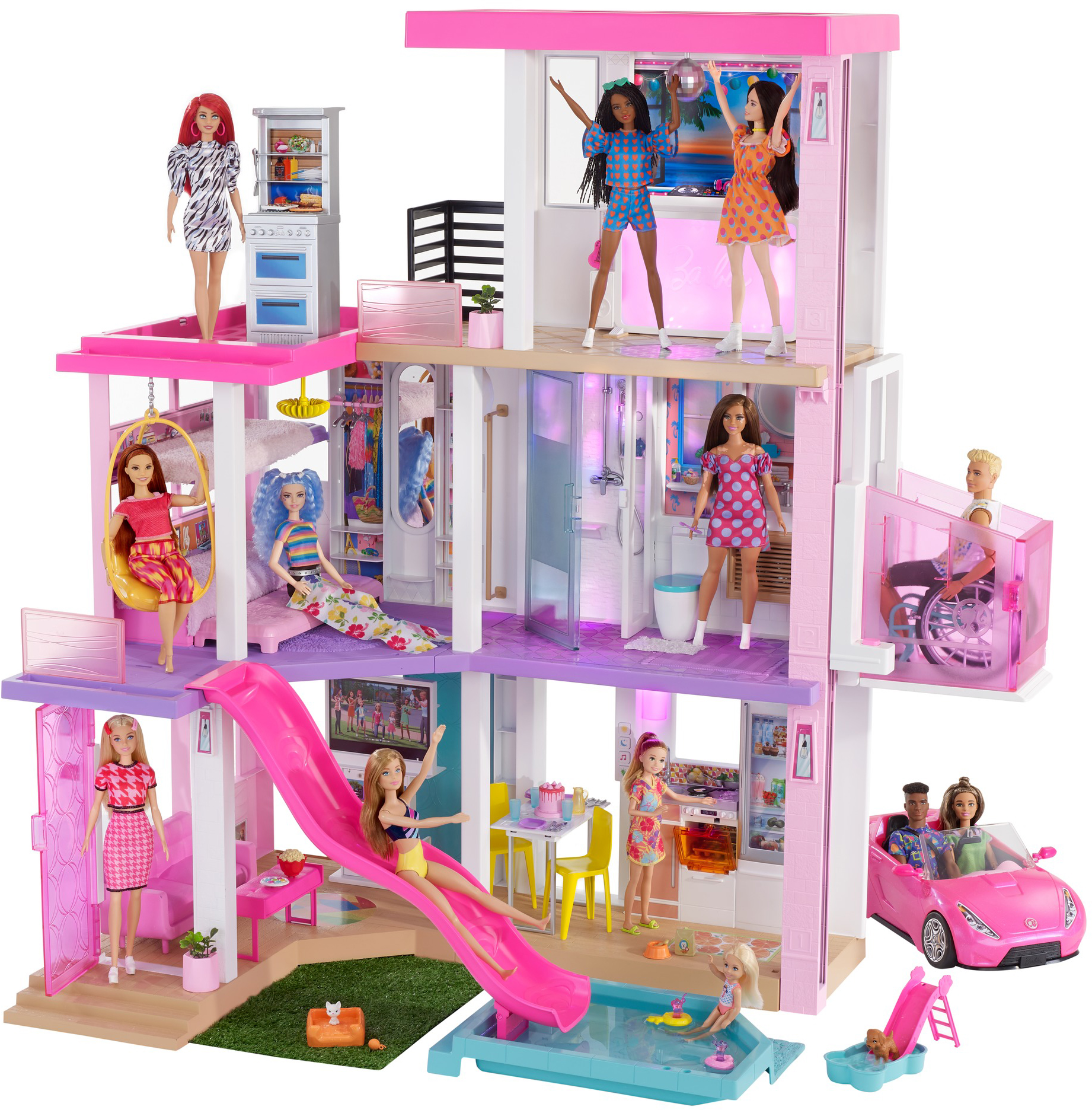 

Современный домик мечты Barbie (GRG93)