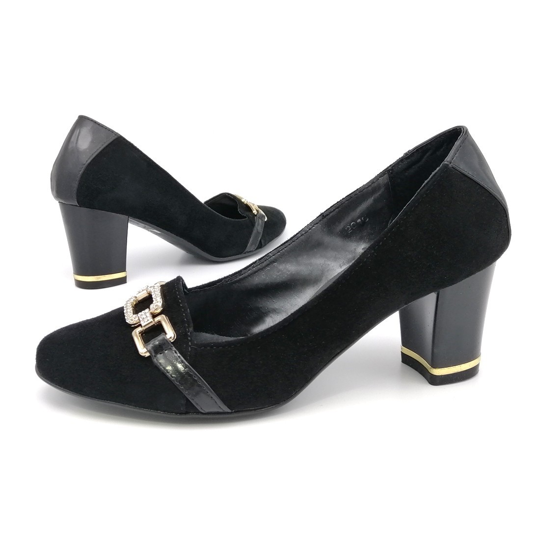 

Туфли женские Topas 38 24,5см. черные 74