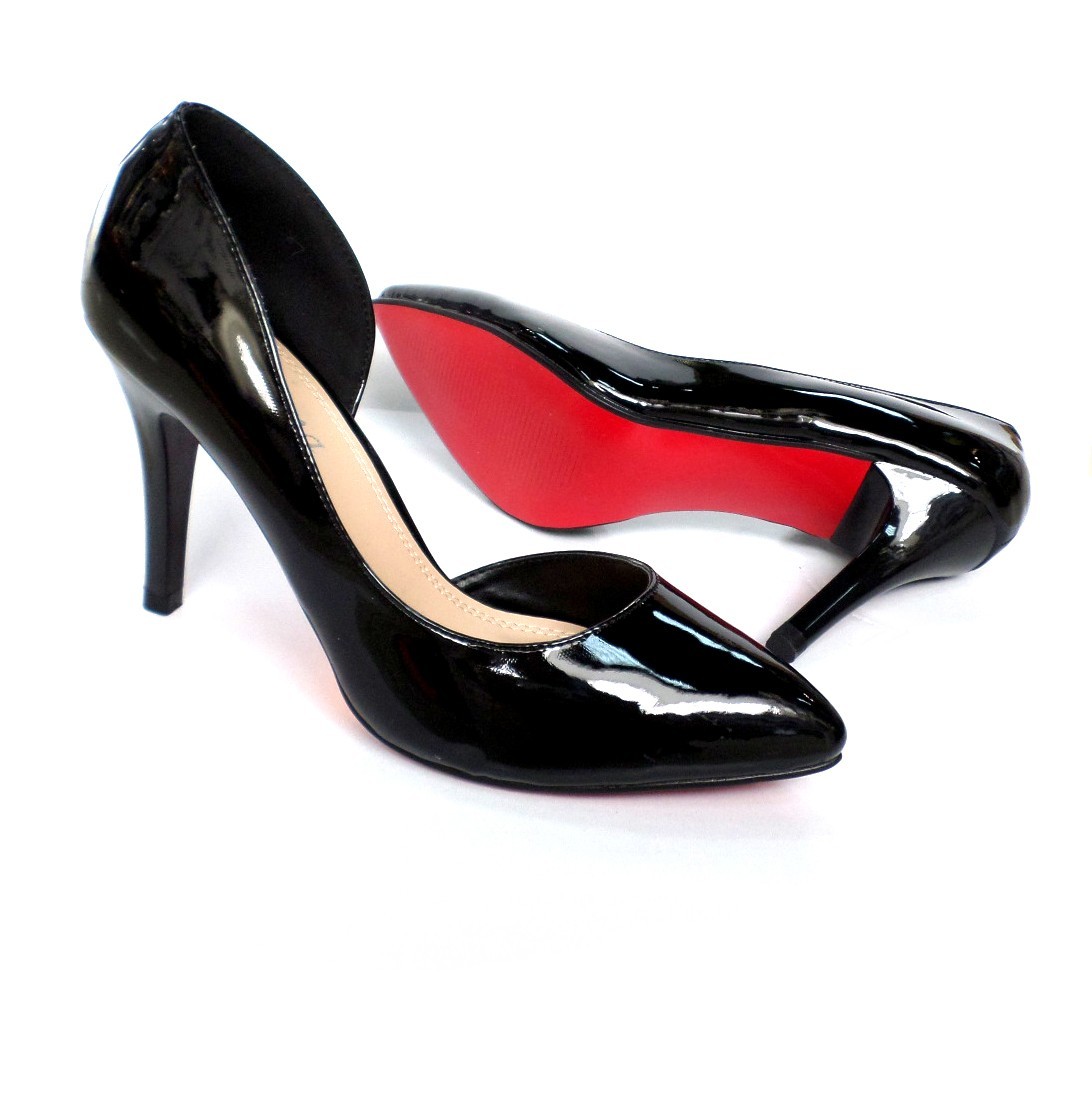 

Туфли лодочки женские Calza Donna 36 черные 126