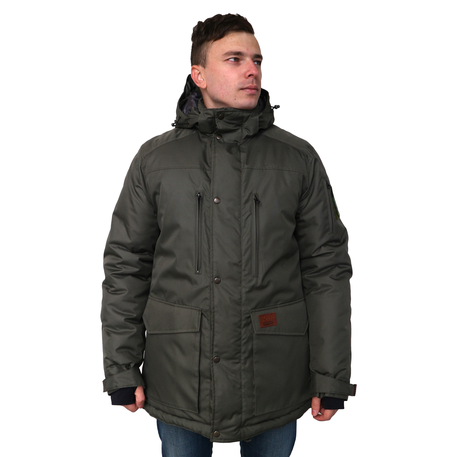 

Мужская зимняя куртка Kraft Tactical 2.0  Хаки (KRM-T2KXS, Мужская зимняя куртка Kraft Tactical 2.0 XS Хаки (KRM-T2KXS)