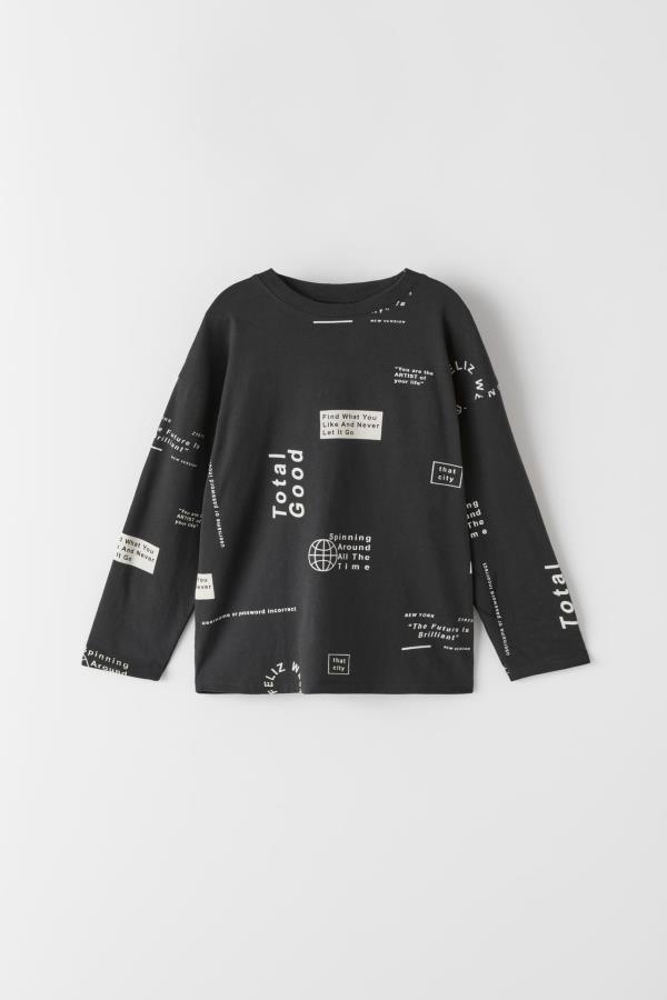 

Реглан ZARA ПХ12-4428 чорний 140