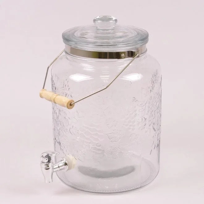 

Банка скляна Ewax з краником 8 л. 35016