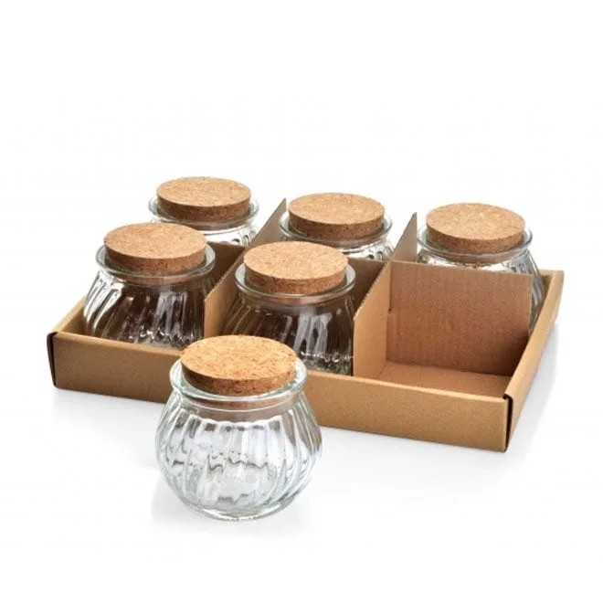 

Комплект скляних банок Ewax BASIC KITCHEN 6 шт. 35488