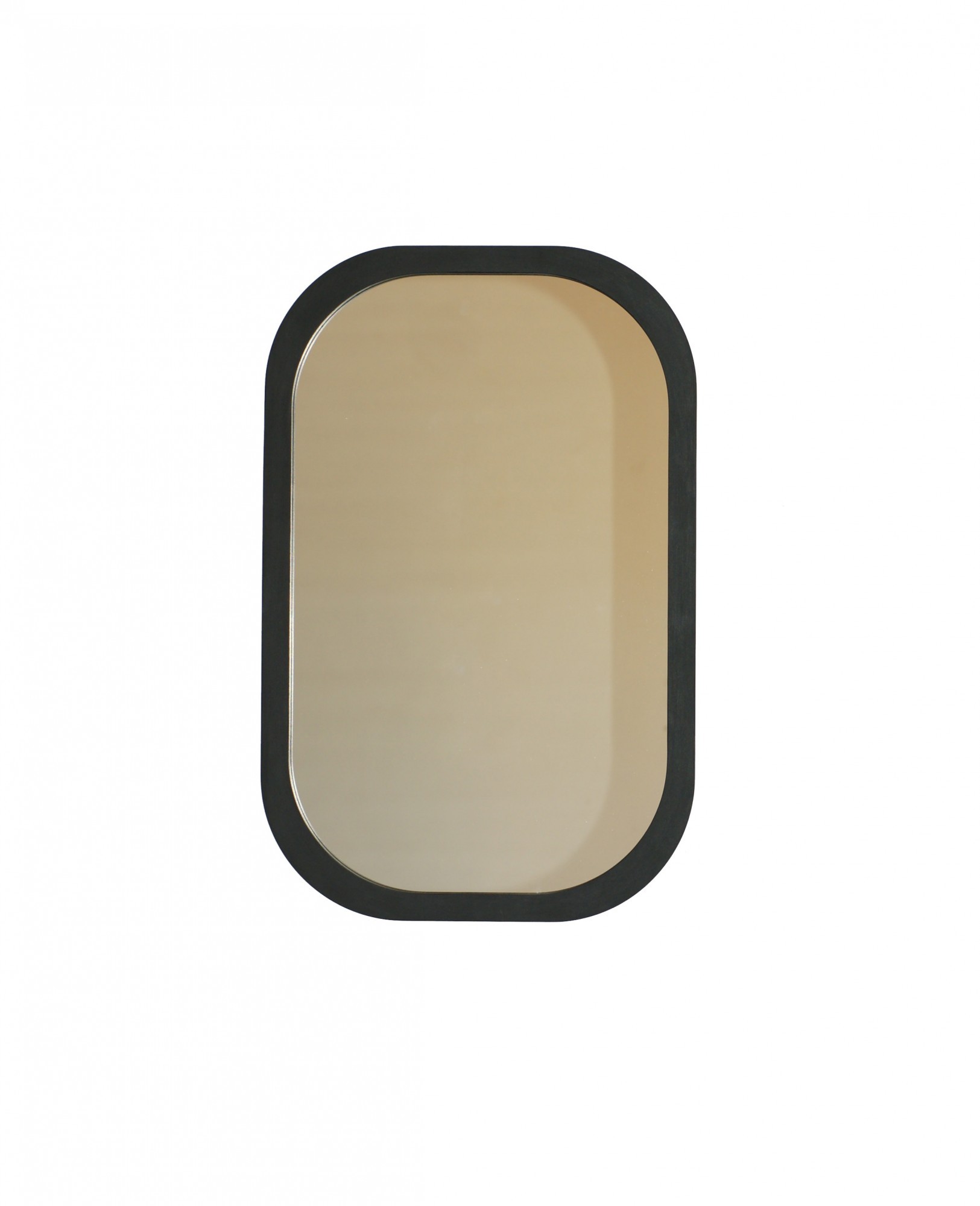 

Прямоугольное зеркало TukiTukHome 60х60 см (Скругленные углы) Черное