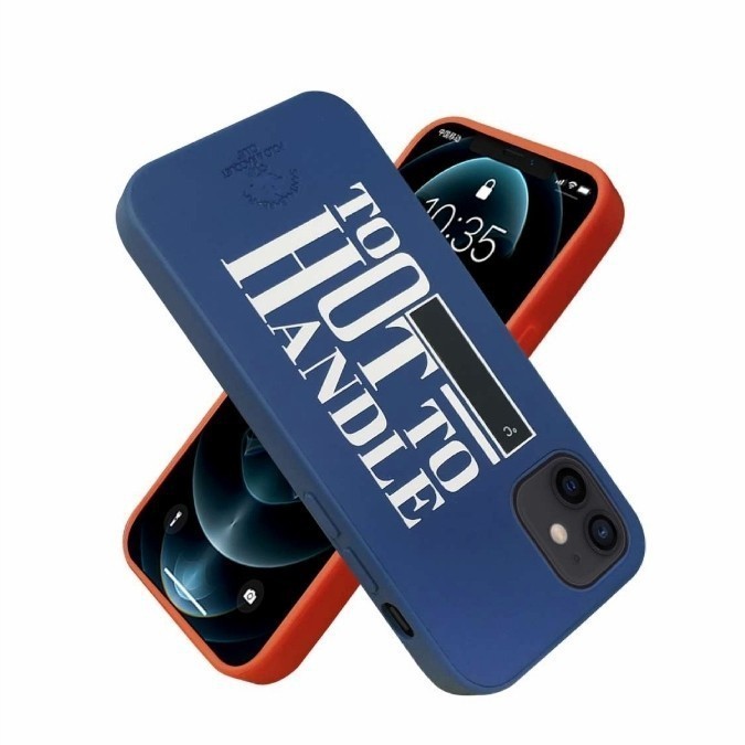 

Кожаный синий чехол Santa Barbara Egan "Hot" для iPhone 12