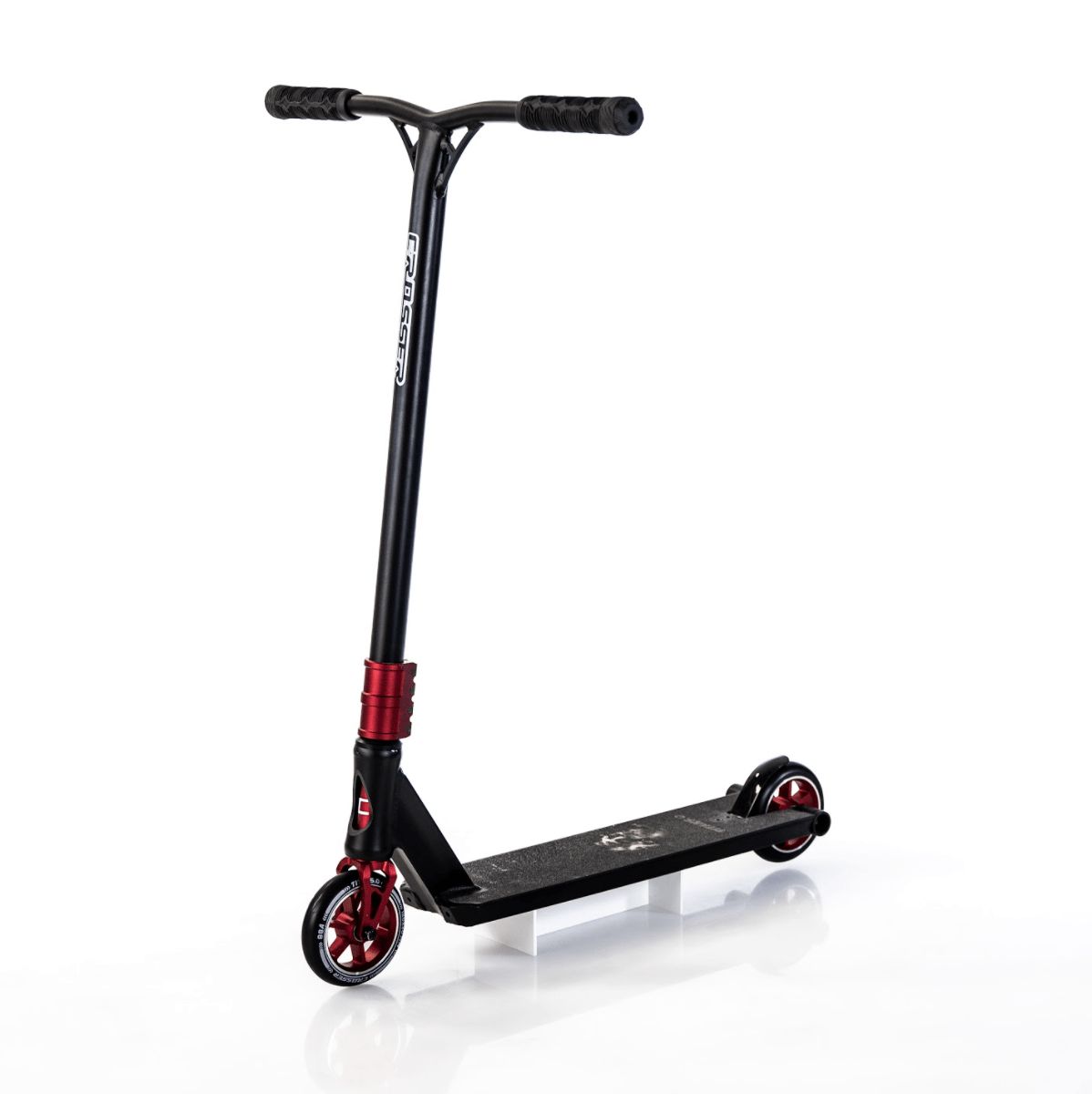 

Трюковый самокат Crosser - Titan 5.0 120 mm с пегами красный