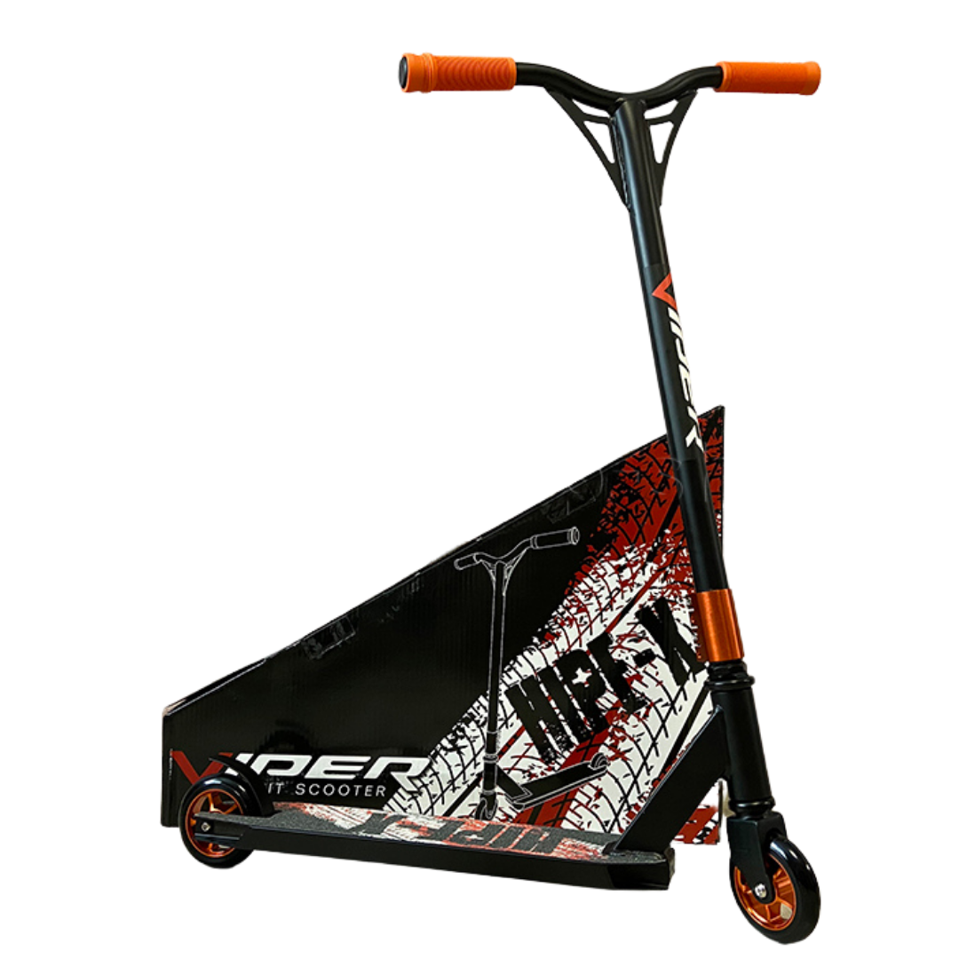 

Трюковый самокат Viper Hipe-X оранжевый
