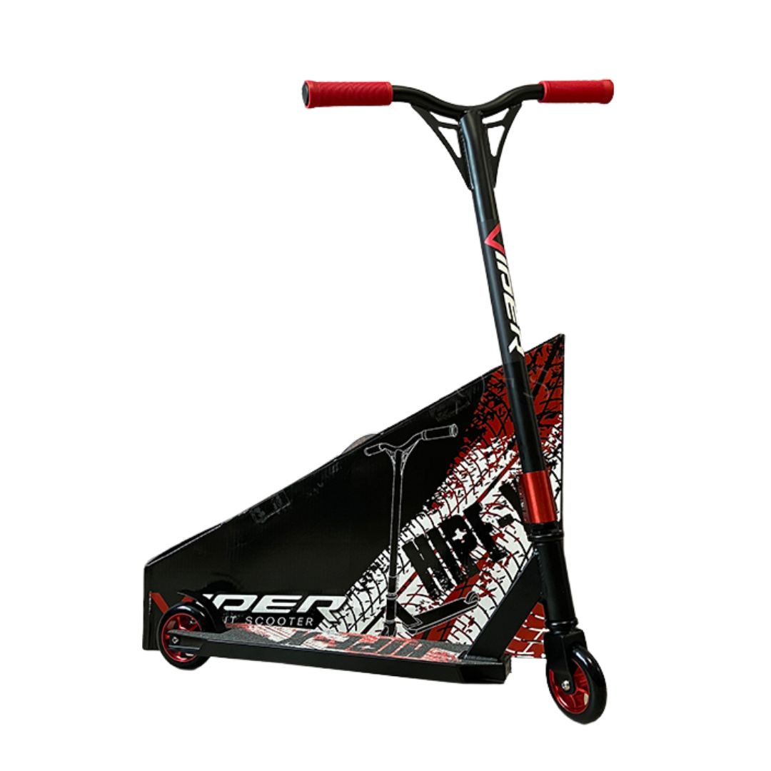 

Трюковый самокат Viper Hipe-X красный