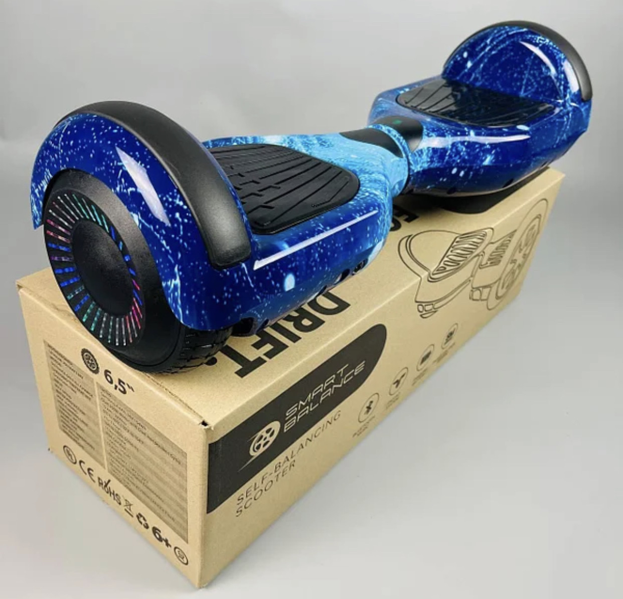 

Гироборд Smart Balance 6.5" Синий космос