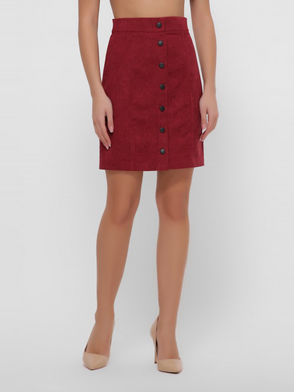 

Юбка Fashion Up YUB-1059B S (42) Бордовая