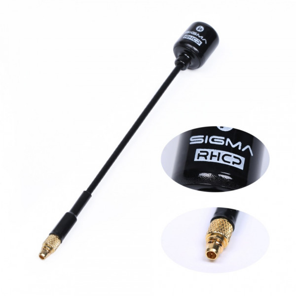 

Антенна iFlight SIGMA 5.8GHz 60mm RHCP MMCX - Черный (V008334)
