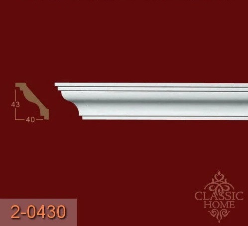 

Карниз 2-0430 Classic Home (43x40)мм
