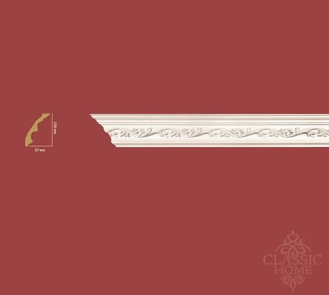 

Карниз Classic Home HM-12130 (130х57)мм