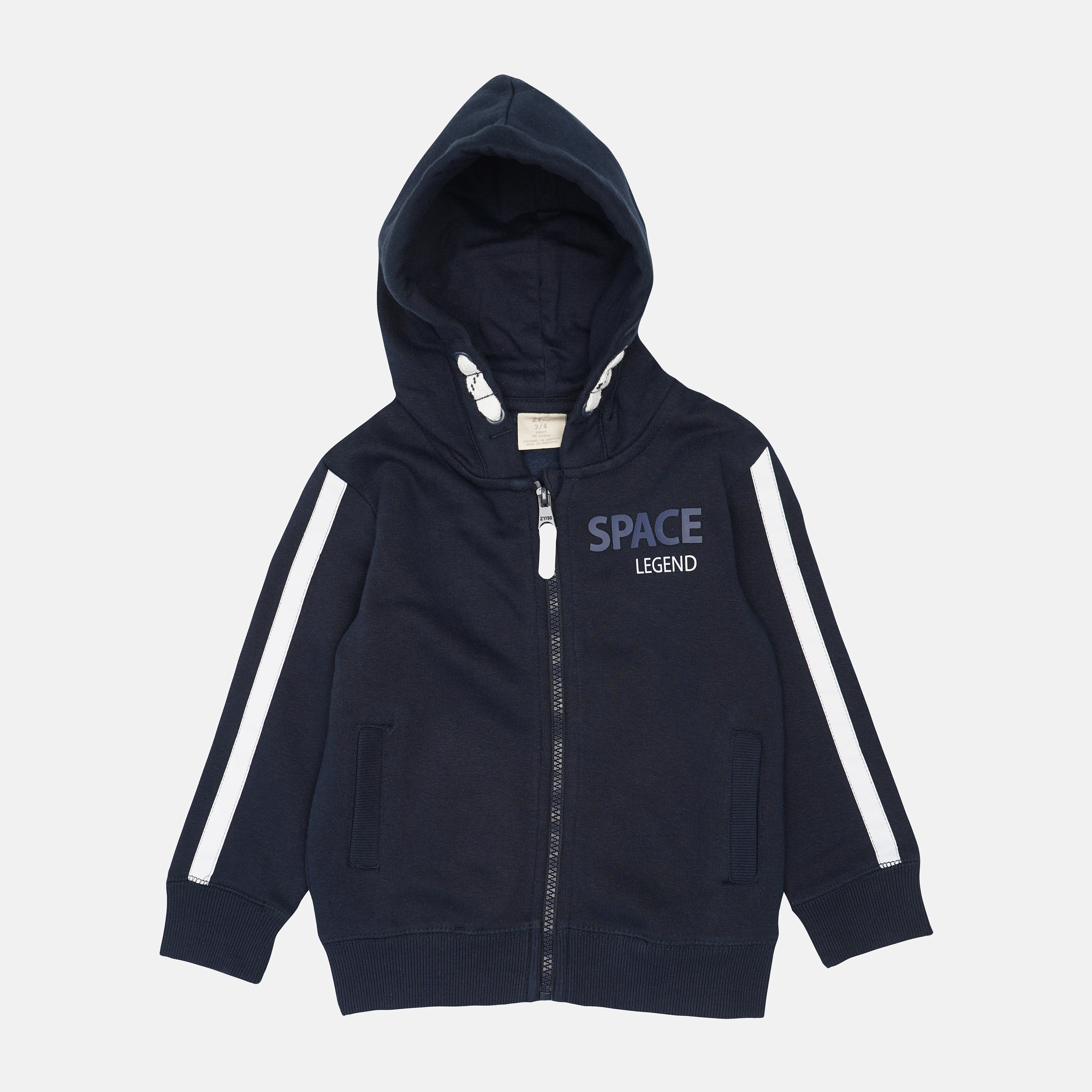 

Толстовка Zippy ZB0204_487_9 110 см Серая