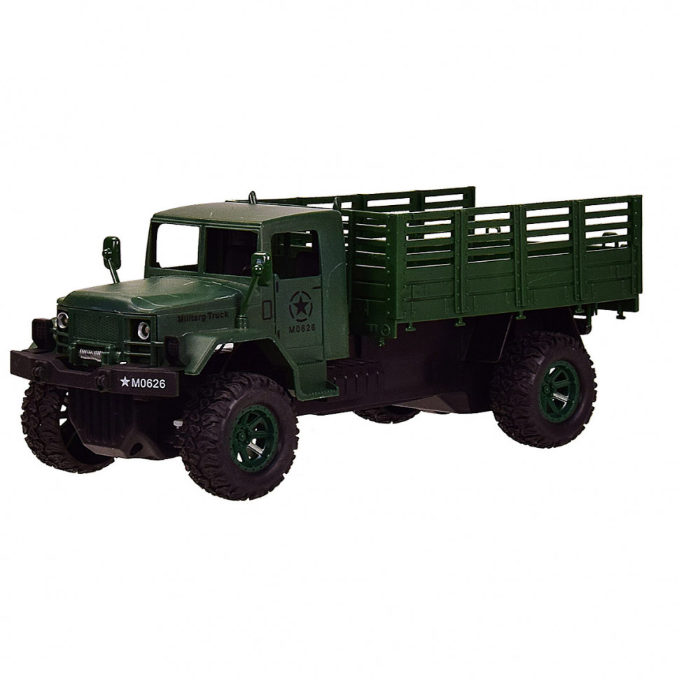 

Детский игрушечный военный грузовик на радиоуправлении 869-66A-1(Green) (Зеленый)