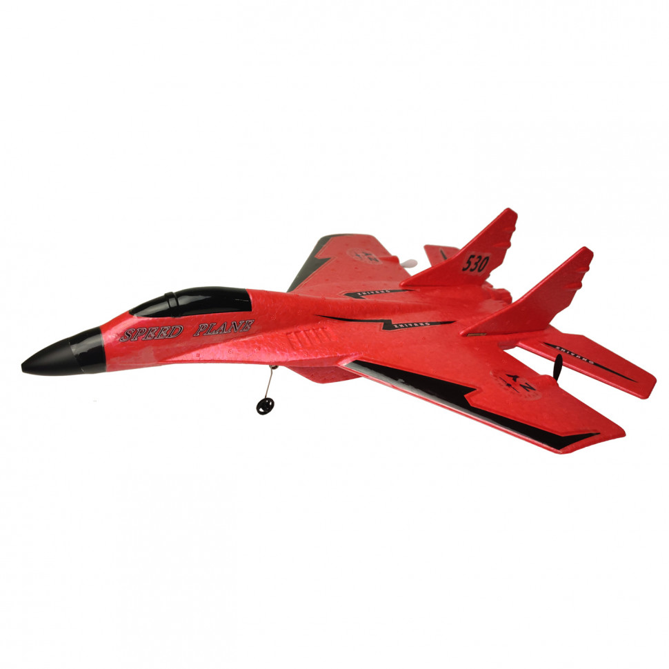 

Самолёт-Запускалка на радиоуправлении "Планер МиГ-530" 9087(Red) (Красный)