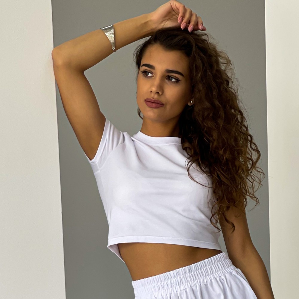 

Топ Baysho женский S Белый (bk0401-200)