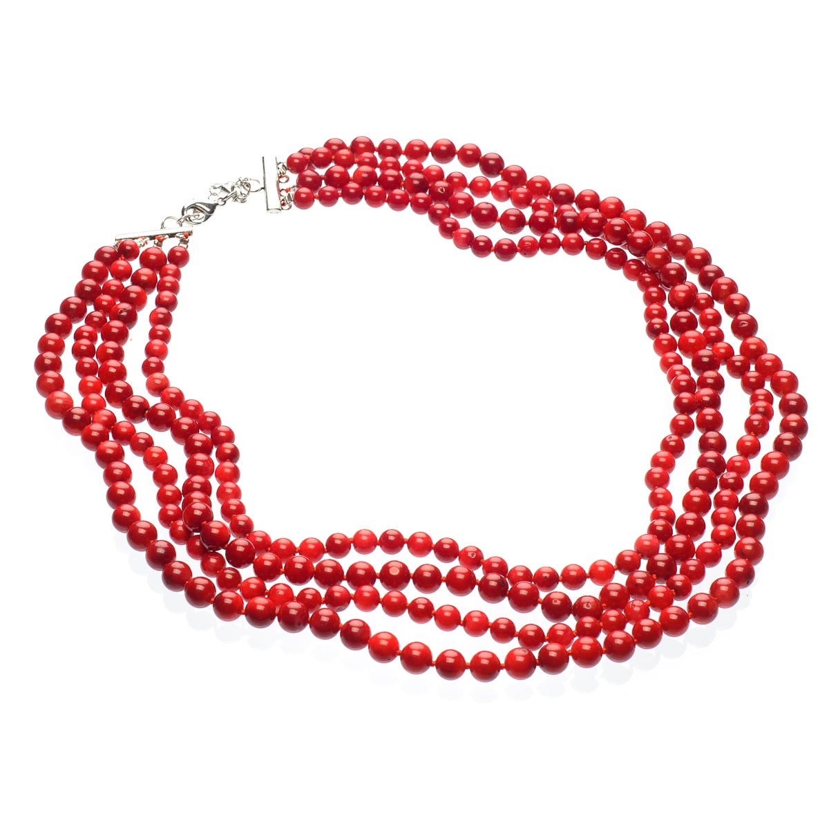 

Бусы из натурального коралла SAMOTSVETY (11.03.16.575)