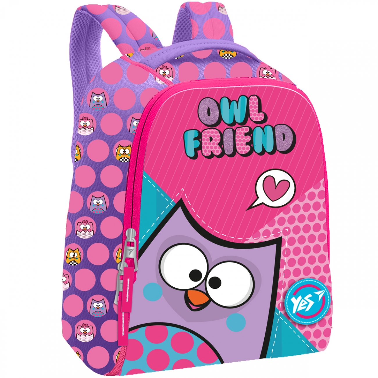 

Рюкзак дитячий YES К-37 "Owl Friend" 26*20*13 см 558525