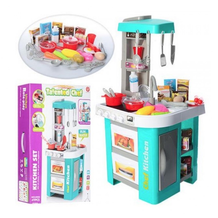 

Детская кухня Limo toy 922-48 со светом, звуком и водой (49 предметов)