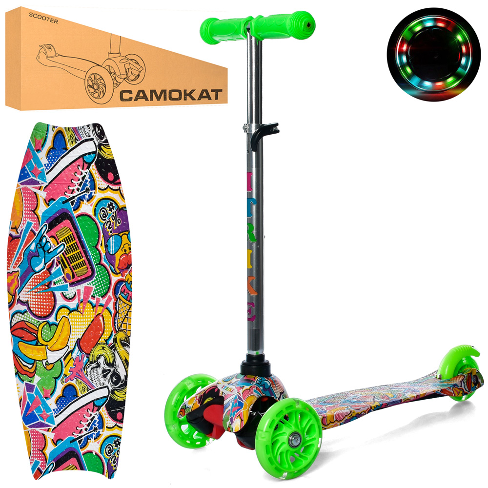 

Самокат iTrike Mini BB 3-013-4-F-WP4 Green (BB 3-013-4-F)