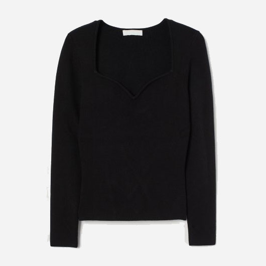 

Пуловер H&M 2905-9296662 XS Черный