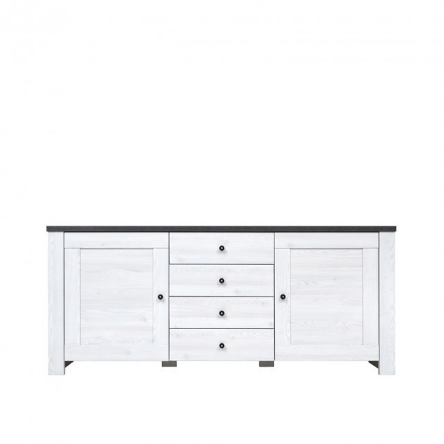 

Комод в гостиную, в офис, в детскую Gerbor Holding АНТВЕРПЕН 2D4S Ясень снежный