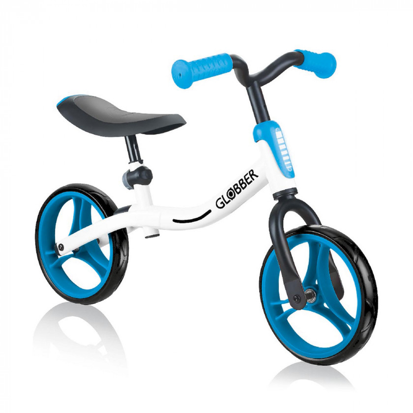 

Беговел GLOBBER GO BIKE 610-160 белый-синий (be-22398)