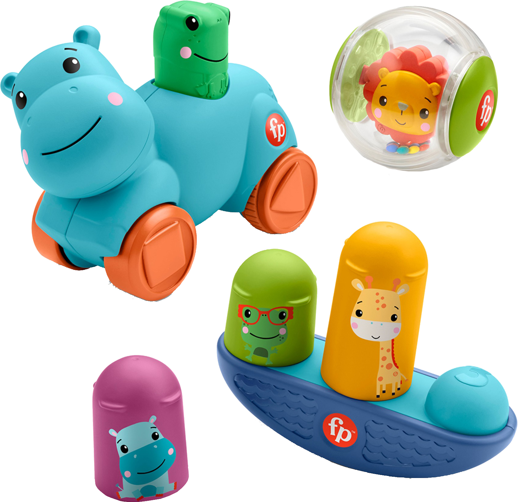 

Подарочный игровой набор Fisher-Price Веселые движения (HFJ94)