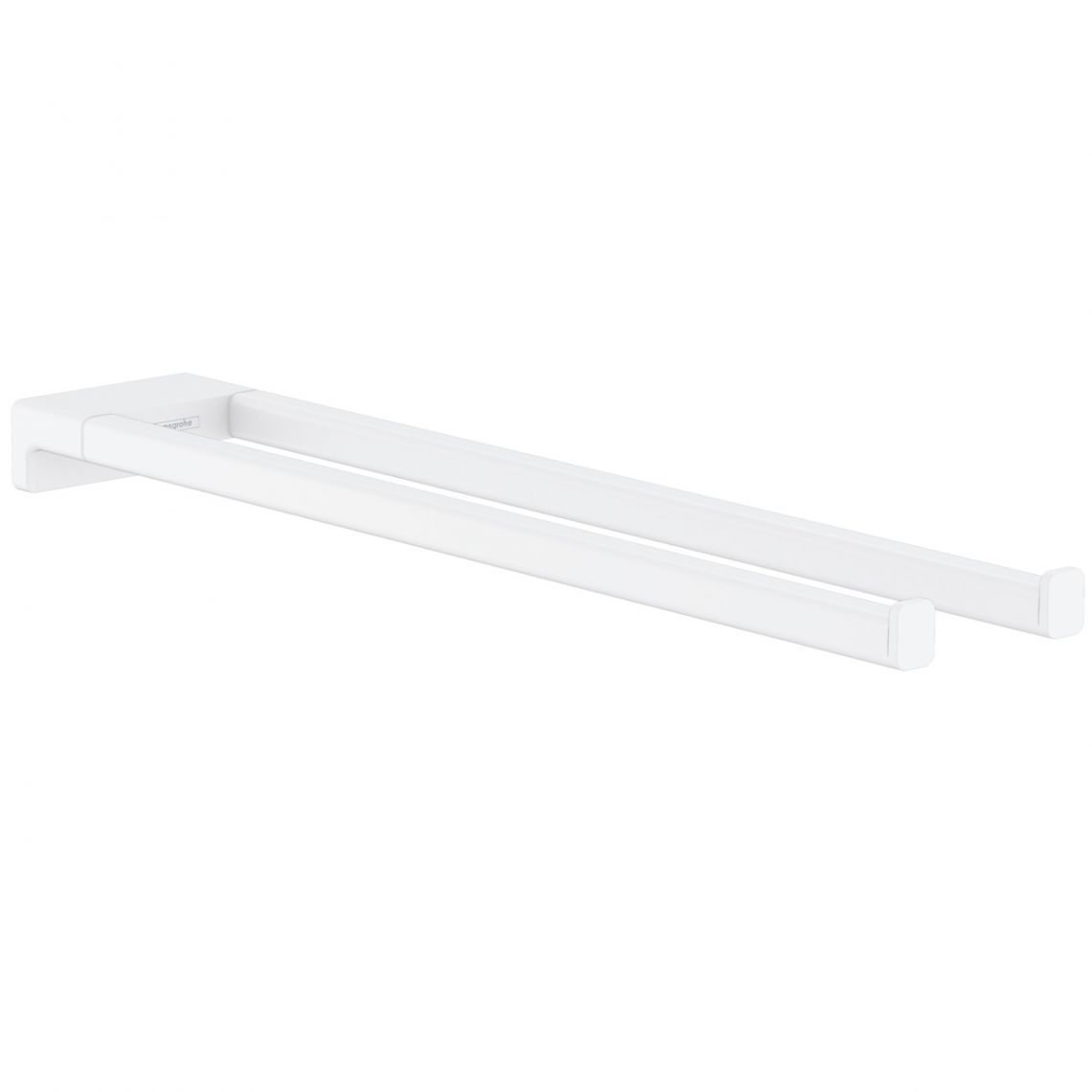 

Полотенцедержатель Hansgrohe AddStoris 44,5 см, двойной, Matt White (41770700)