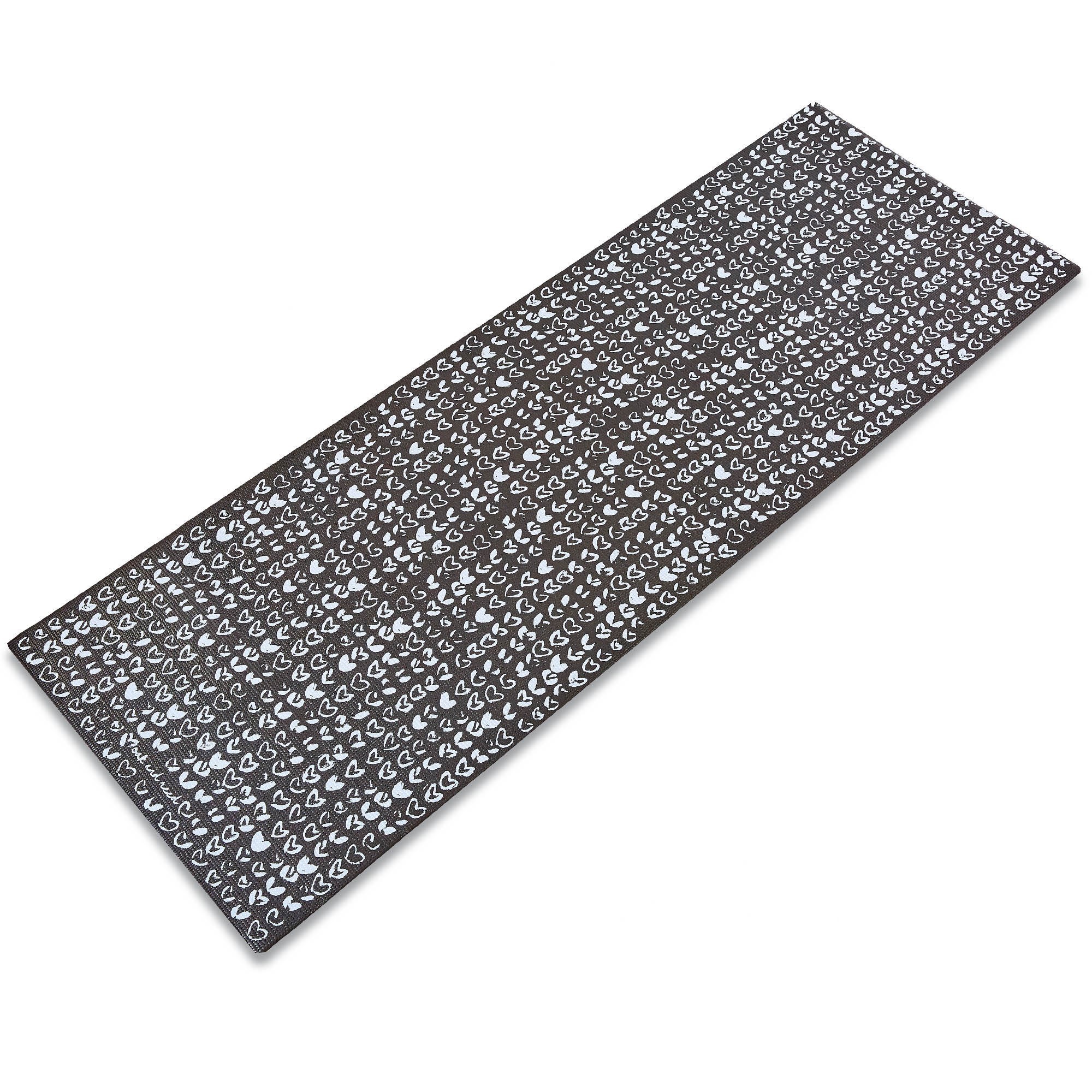 

Коврик для йоги и фитнеса PVC двухслойный 4мм SP-Planeta CLOTH FI-0183 Черный (FI-0183-2)
