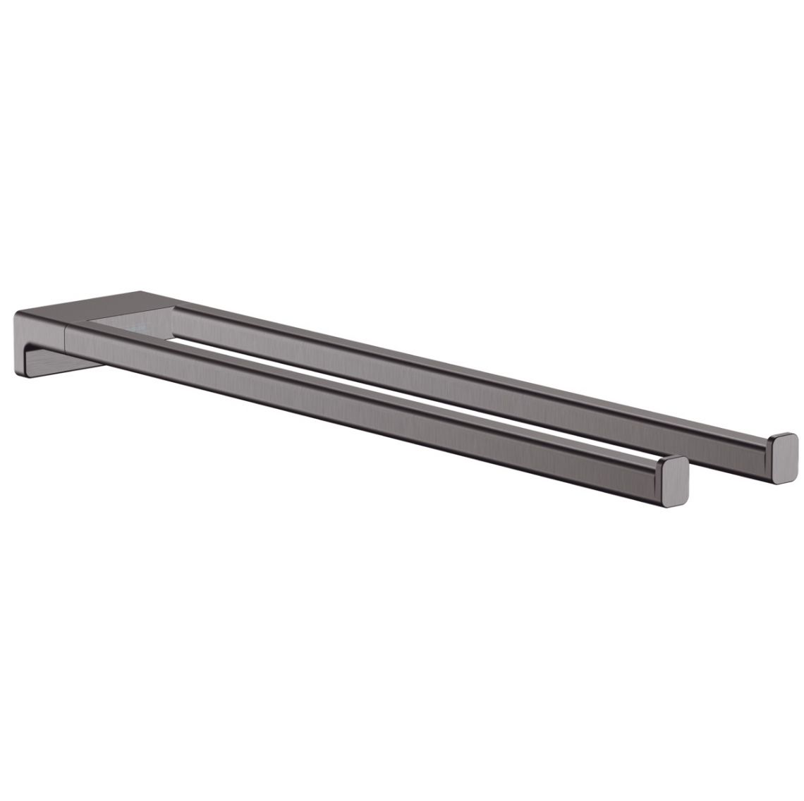 

Полотенцедержатель Hansgrohe AddStoris 44,5 см двойной, Brushed Black Chrome (41770340)