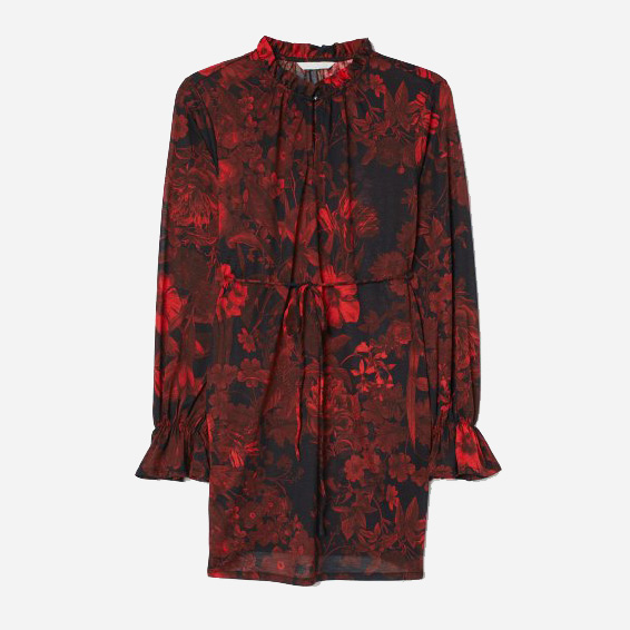 

Туника H&M 2803-8175460  Черная с красным, Туника H&M 2803-8175460 XL Черная с красным