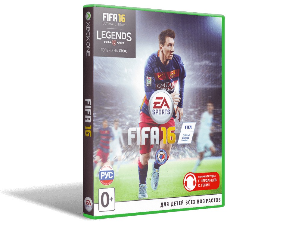 

Игра Fifa 16 для Xbox One (Blu-ray диск, Russian version)