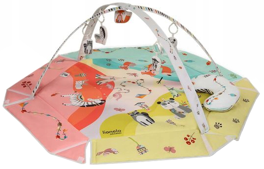 

Детский развивающий коврик Lionelo Jenny Multicolor (LO.JM01)