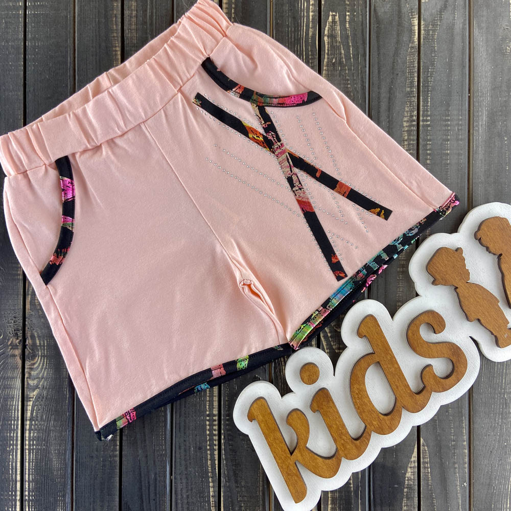 

Шорты Timi kids 648-8 (134 см) Светло-розовые