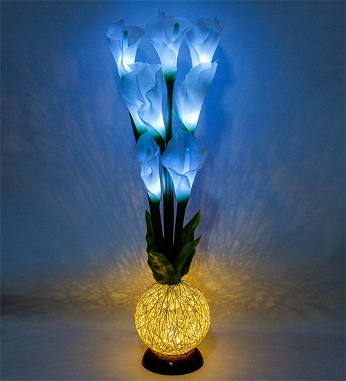 

Ночник Каллы с LED-подсветкой Bing Rong 65 см 1502474