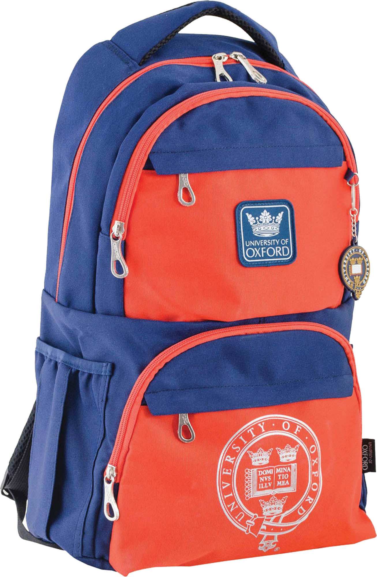 

Подростковый рюкзак с боковыми карманами YES OX 233 31х46х17см 24 л Сине оранжевый